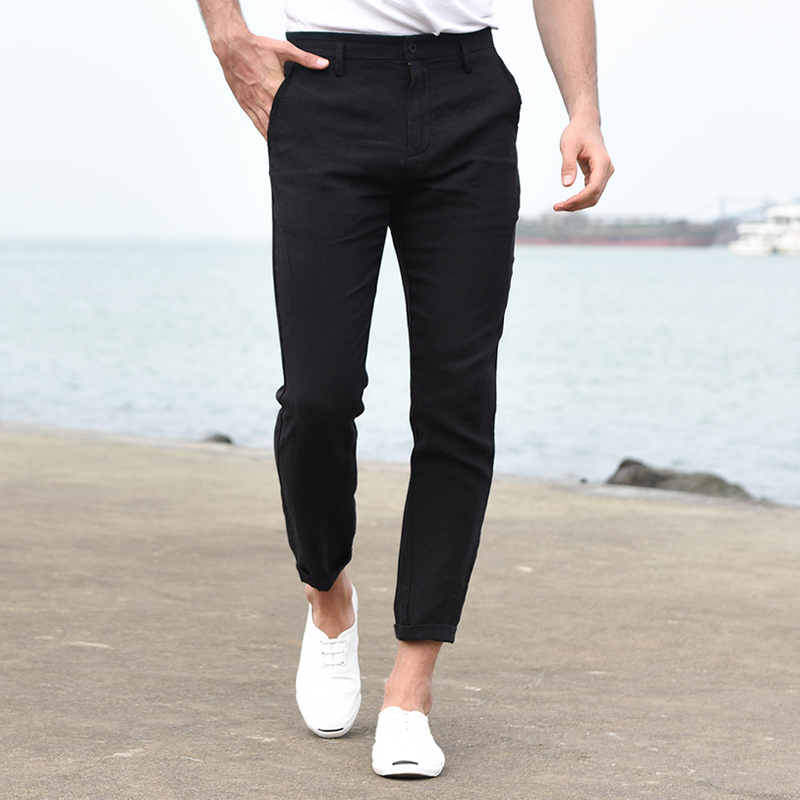 Pantaloni 100% lino ALESSANDRO – L’eleganza naturale del lino