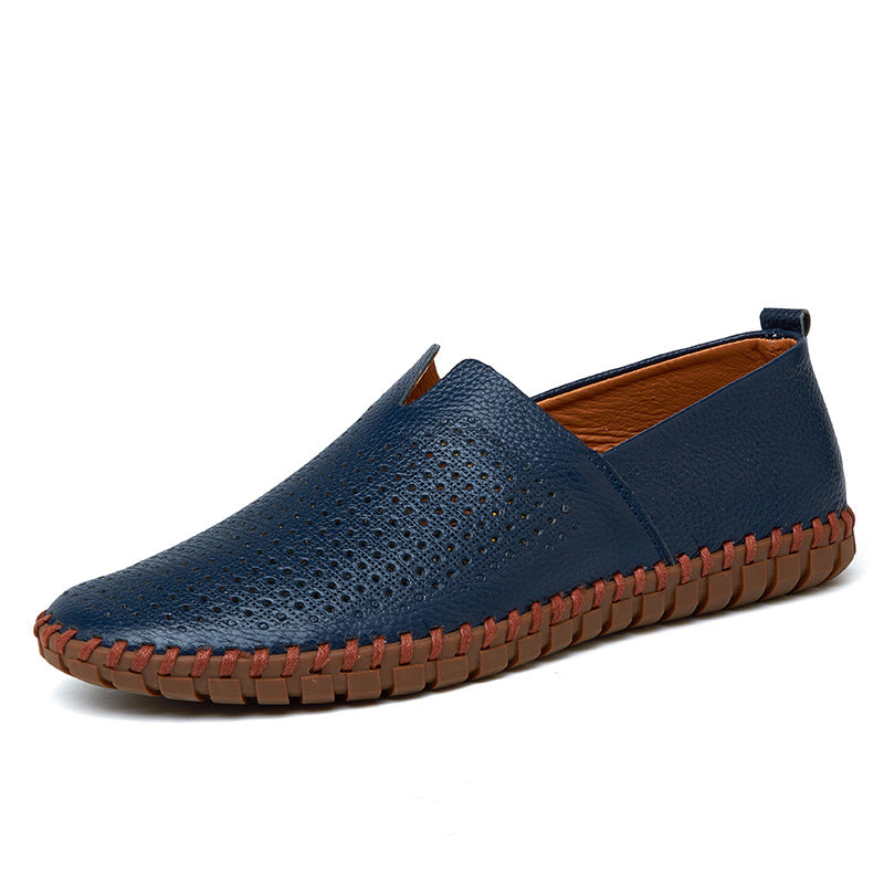 Capri Air – Mocassini traspiranti in vera pelle