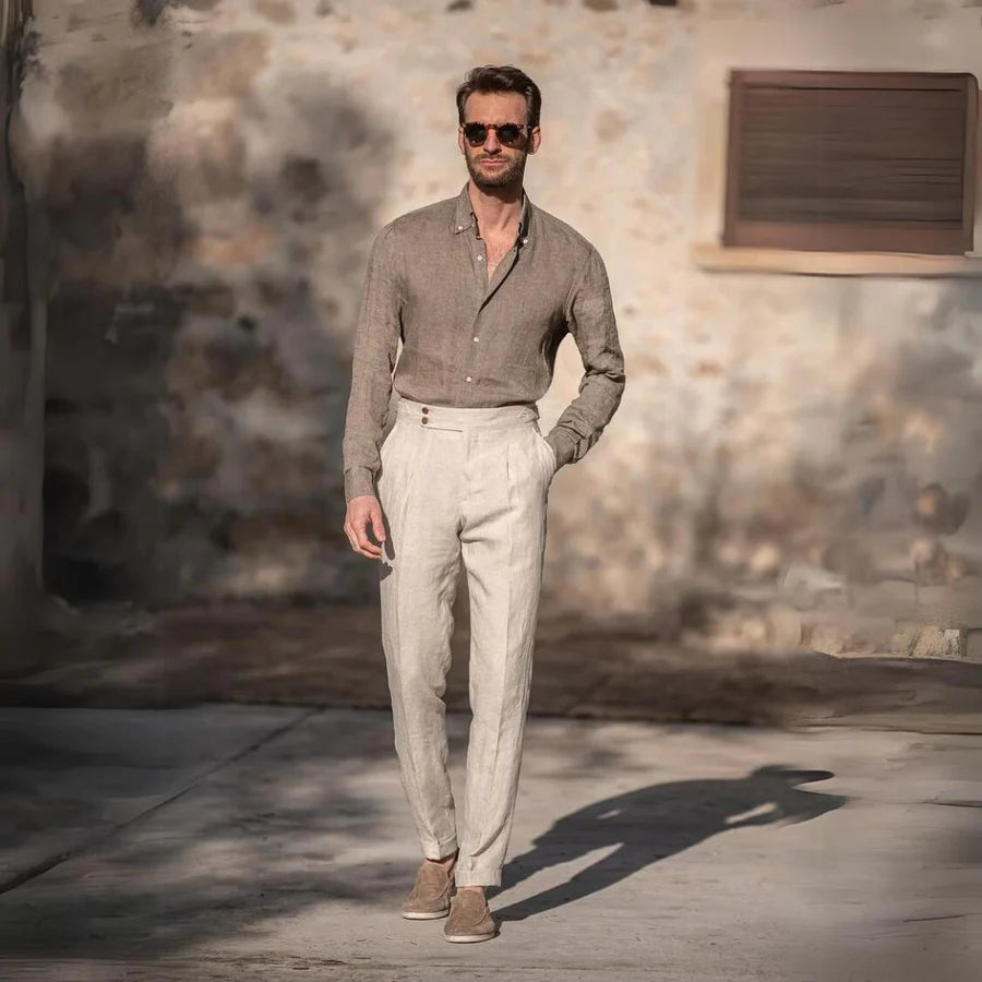 Pantalone a vita alta ETTORE