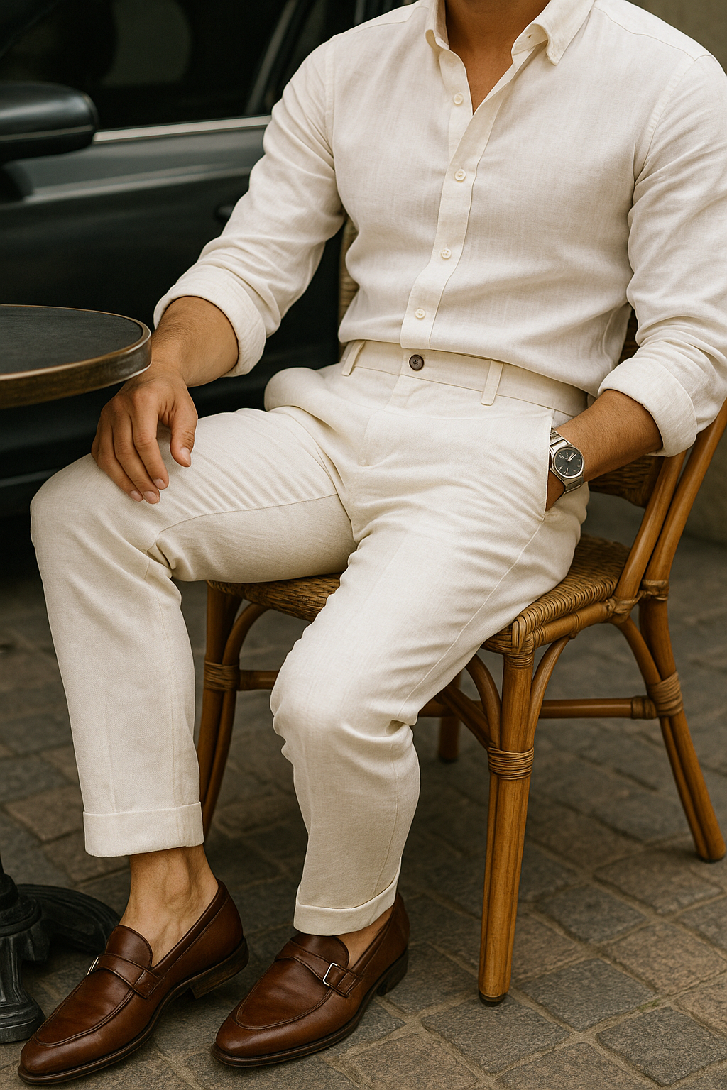 Pantaloni ELIO – Lino leggero, comfort raffinato