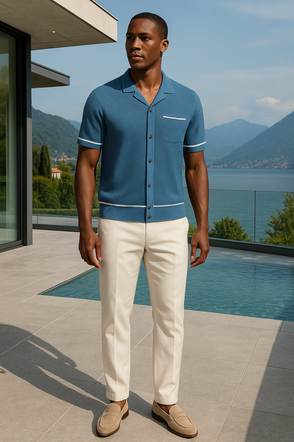 Polo estiva in Tencel RIVA