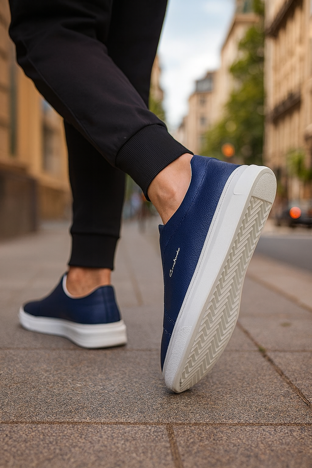 Scarpe slip-on in pelle FIRENZE