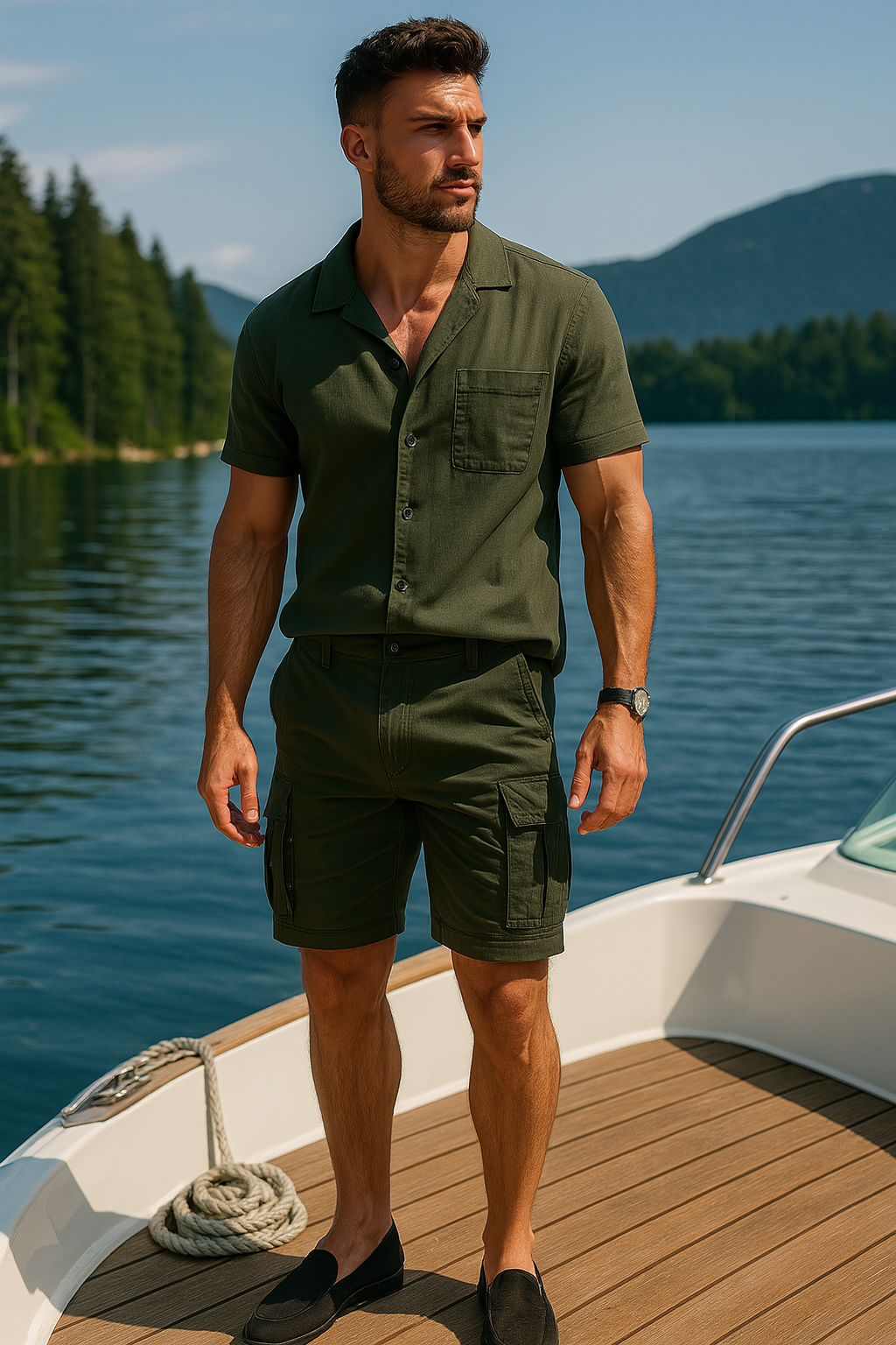 Pantalone cargo DAMIANO, Comfort superiore e Stile deciso