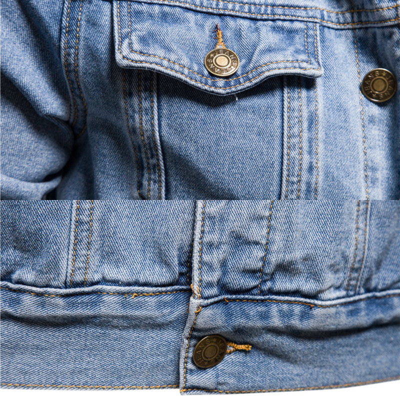 GENOVA HERITAGE – Giacca in Denim Premium 80% Cotone