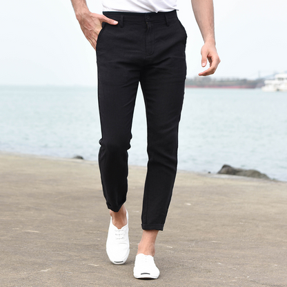 Pantaloni 100% lino ALESSANDRO – L’eleganza naturale del lino