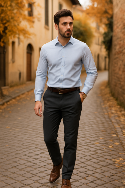 SEBASTIANO – Eleganza che scalda l’inverno | 98% Cotone