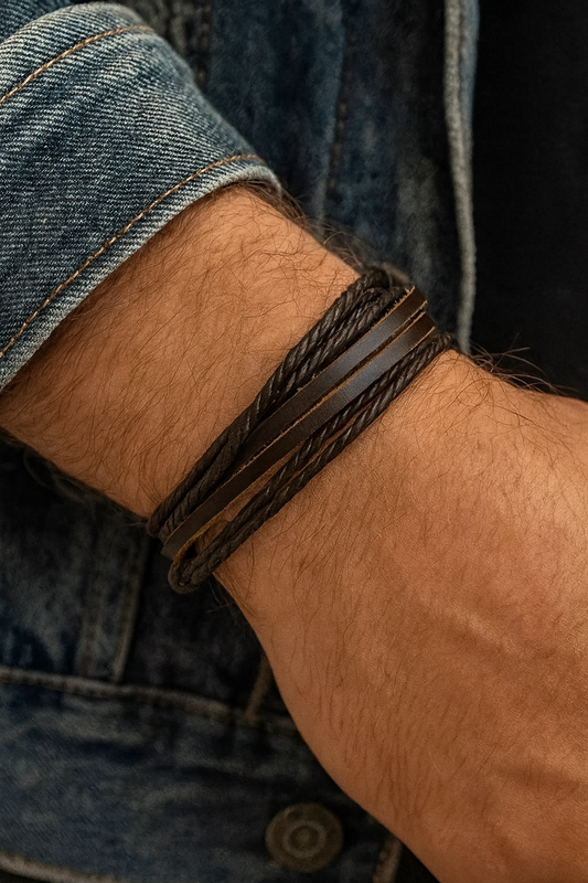 BRACCIALE RIALTO – Il dettaglio deciso che completa ogni look | Vera Pelle & Corda