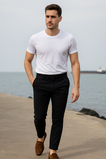 Pantaloni 100% lino ALESSANDRO – L’eleganza naturale del lino