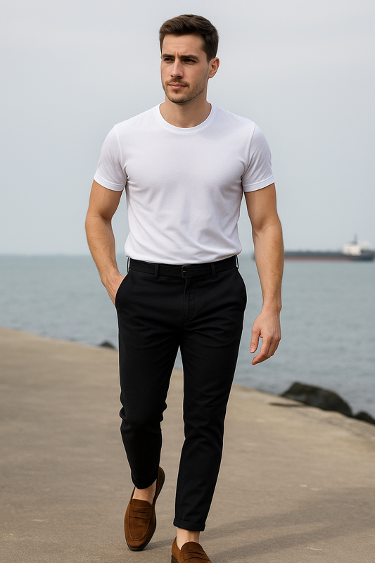 Pantaloni 100% lino ALESSANDRO – L’eleganza naturale del lino
