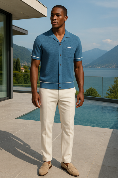 Polo estiva in Tencel RIVA