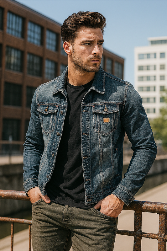 GENOA – Jeansjacke mit Urban- und Vintage-Charme