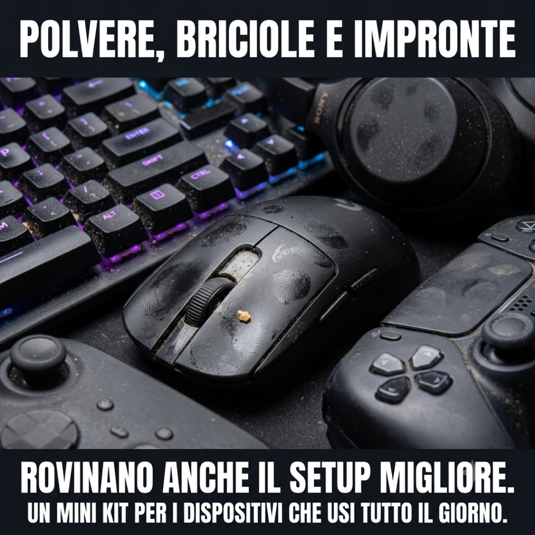 TechClean Setup – Kit Pulizia 11-in-1